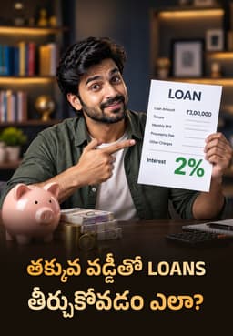 తక్కువ వడ్డీతో Loans తీర్చుకోవడం ఎలా?