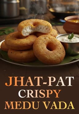 Jhat-Pat Crispy Medu Vada