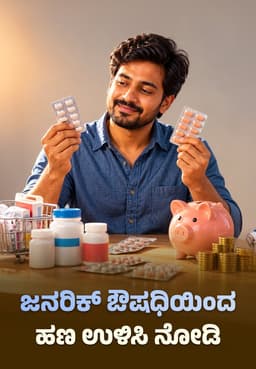 ಜನರಿಕ್ ಔಷಧಿಯಿಂದ ಹಣ ಉಳಿಸಿ ನೋಡಿ
