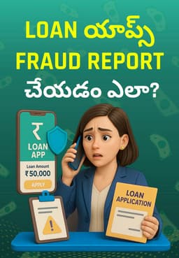 Loan యాప్స్ Fraud Report చేయడం ఎలా?