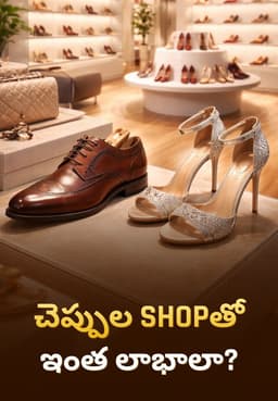 చెప్పుల Shopతో ఇంత లాభాలా?