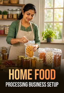 Home Food Processing Business Setup