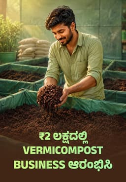 ₹2 ಲಕ್ಷದಲ್ಲಿ Vermicompost Business ಆರಂಭಿಸಿ