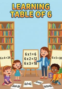 Learning Table Of 6