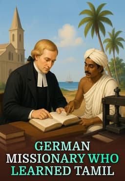 German Missionary Who Learned Tamil