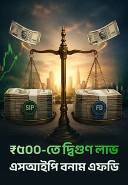 ₹৫০০-তে দ্বিগুণ লাভ: এসআইপি বনাম এফডি