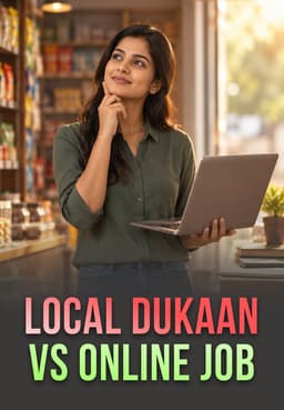 Local Dukaan Vs Online Job