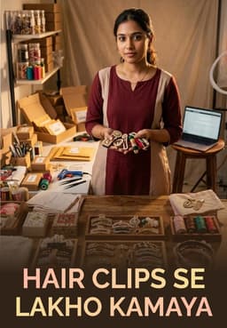 Hair Clips Se Lakho Kamaya