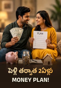 పెళ్లి తర్వాత 2ఏళ్లు: Money Plan!