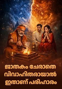 ജാതകം ചേരാതെ വിവാഹിതരായാൽ ഇതാണ് പരിഹാരം