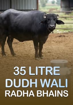 35 Litre Dudh Wali Radha Bhains