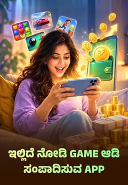 ಇಲ್ಲಿದೆ ನೋಡಿ Game ಆಡಿ ಸಂಪಾದಿಸುವ App