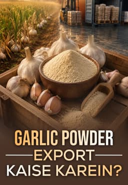 Garlic Powder Export Kaise Karein?