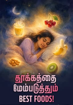 தூக்கத்தை மேம்படுத்தும் Best Foods!