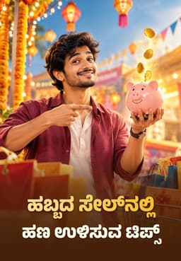 ಹಬ್ಬದ ಸೇಲ್‌ನಲ್ಲಿ ಹಣ ಉಳಿಸುವ ಟಿಪ್ಸ್