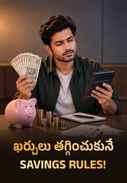 ఖర్చులు తగ్గించుకునే Savings Rules!