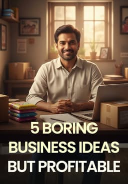 5 Boring Business Ideas But Profitable