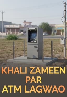 Khali Zameen Par ATM Lagwao