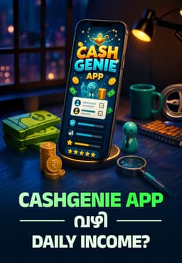 CashGenie App വഴി Daily Income?