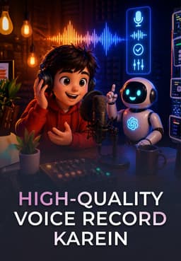 High-Quality Voice Record Karein