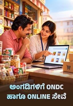ಅಂಗಡಿಗಳಿಗೆ ONDC ಹಾಗೂ Online ಸೇವೆ