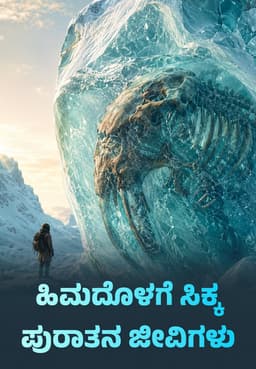 ಹಿಮದೊಳಗೆ ಸಿಕ್ಕ ಪುರಾತನ ಜೀವಿಗಳು