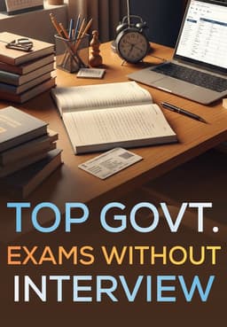 Top Govt. Exams Without Interview