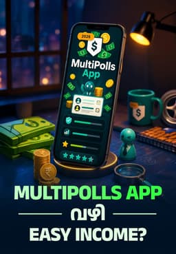 MultiPolls App വഴി Easy Income?