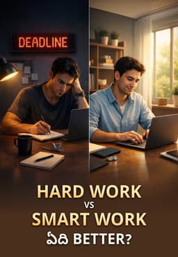 Hard-work Vs Smart-work ఏది Better?