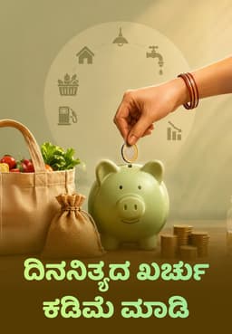 ದಿನನಿತ್ಯದ ಖರ್ಚು ಕಡಿಮೆ ಮಾಡಿ