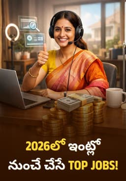 2026లో ఇంట్లో నుంచే చేసే Top Jobs!