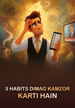 3 Habits Dimag Kamzor Karti Hain
