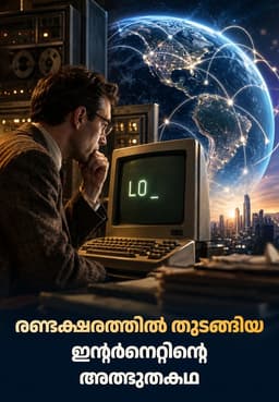 രണ്ടക്ഷരത്തിൽ തുടങ്ങിയ ഇന്റർനെറ്റിന്റെ അത്ഭുതകഥ