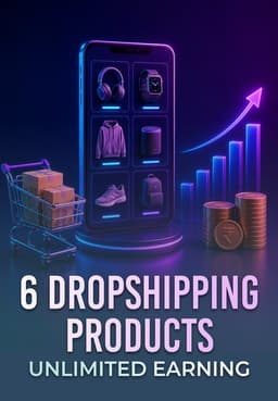 6 Dropshipping Products, Unlimited Earning