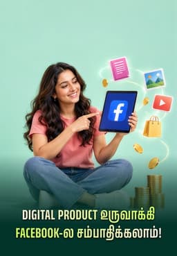 Digital Product உருவாக்கி Facebook-ல சம்பாதிக்கலாம்!