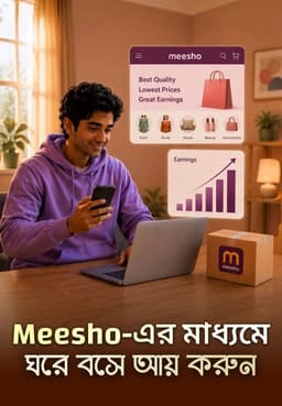 Meesho-এর মাধ্যমে ঘরে বসে আয় করুন