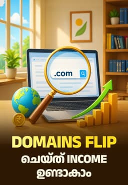 Domains Flip ചെയ്ത് Income ഉണ്ടാകാം