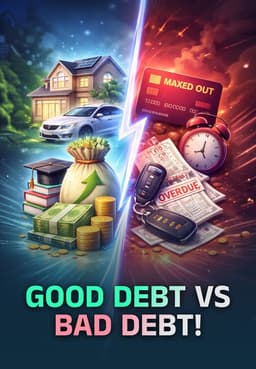 Good Debt Vs Bad Debt!