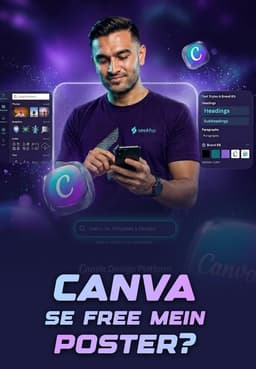 Canva Se Free Mein Poster Kaise Banaye?