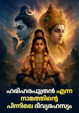 ഹരിഹരപുത്രൻ എന്ന നാമത്തിന്റെ പിന്നിലെ ദിവ്യരഹസ്യം