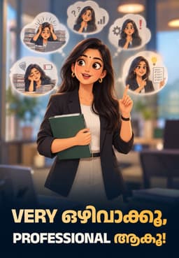 Very ഒഴിവാക്കൂ,Professional ആകൂ!