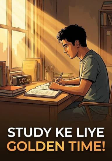 Study Ke Liye Golden Time!