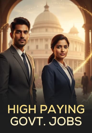 High Paying Govt. Jobs