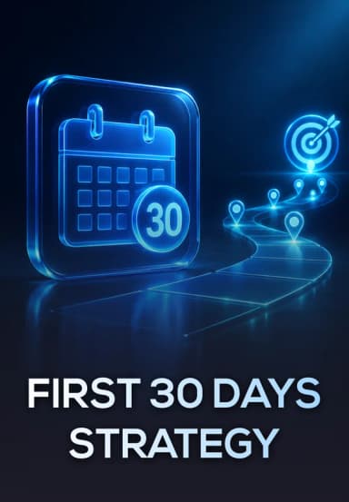 First 30 Days Strategy