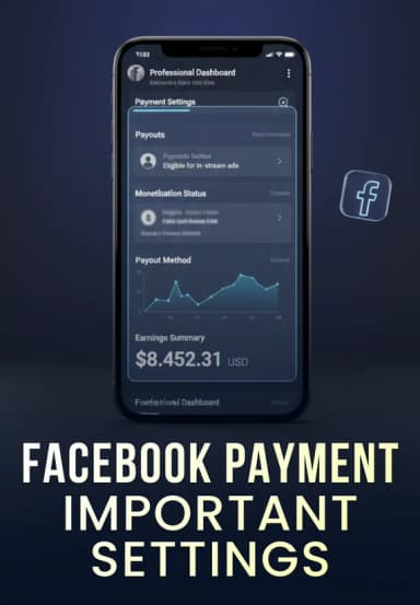 Facebook Payment Important Settings