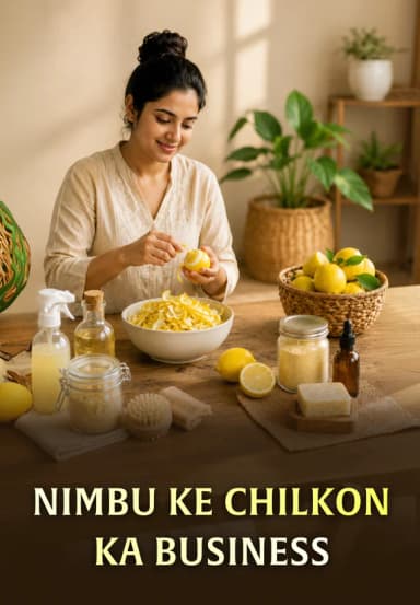 Nimbu Ke Chilkon Ka Business