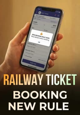 Railway Ticket Booking New Rule