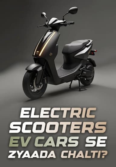 Electric Scooters Cars Ke Mukabale Jyada Kyun Chalti Hain?