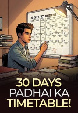 30 Days Padhai Ka TimeTable!