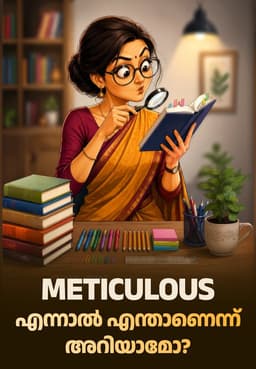 Meticulous എന്നാൽ എന്താണെന്ന് അറിയാമോ?